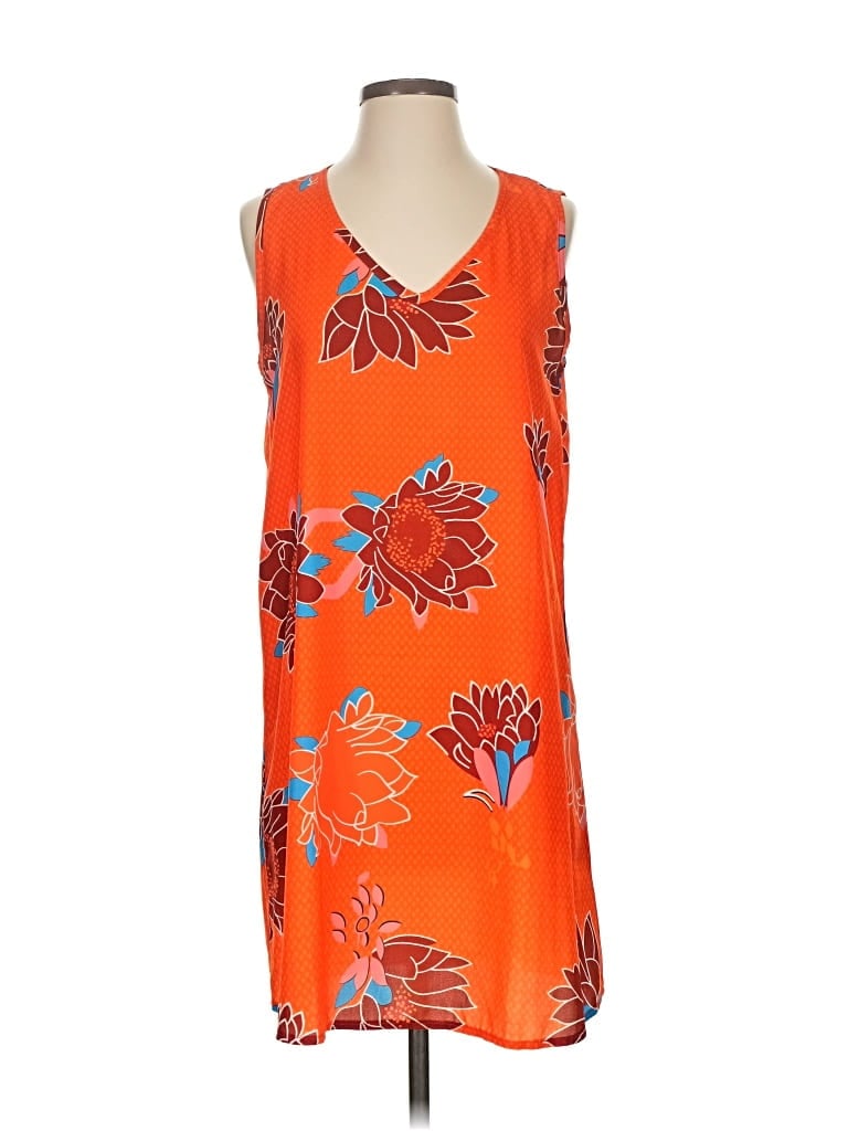Pre-owned Emery Rose Casual Dress In Orange