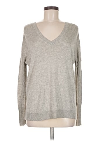 Vince. Silk Pullover Sweater (view 1)