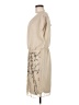 Violeta by Mango 100% Polyester Ivory Cocktail Dress Size M - photo 5