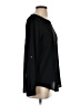 Ann Taylor 100% Polyester Black Long Sleeve Top Size S - photo 4