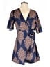 Shein 100% Polyester Blue Romper Size 4 - photo 1