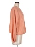 Universal Standard 100% Polyester Pink Orange Long Sleeve Blouse Size 6 - 8 - photo 4