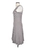 Campaigne Stripes White Casual Dress Size S - photo 5