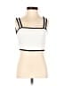 American Threads White Sports Bra Size S - photo 1
