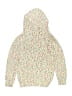 DKNY 100% Polyester White Zip Up Hoodie Size 14 - 16 - photo 2