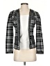 Elliott Lauren Plaid Gray Blazer Size 2 - photo 1