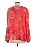 DR2 100% Polyester Pink Long Sleeve Blouse Size M - photo 2