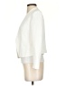 Rebecca Taylor 100% Polyester Solid White Ivory Blazer Size S (estimated) - photo 5