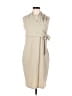 Sarah Pacini Solid Tan Casual Dress Size Med (2) - photo 1