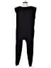 Something Navy Solid Black Jumpsuit Size XS - photo 1
