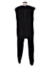 Something Navy Solid Black Jumpsuit Size XS - photo 2