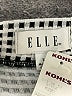 Elle Houndstooth Gray Casual Skirt Size L - photo 4