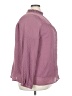 Simply Be 100% Polyester Purple Long Sleeve Blouse Size 28 - photo 4
