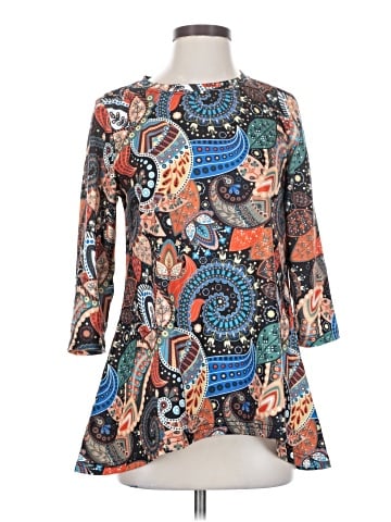 Lomon 3/4 Sleeve Blouse (view 1)