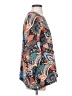 Lomon Paisley Blue Black 3/4 Sleeve Blouse Size S - photo 4