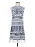 Two Arrows 100% Polyester Graphic Blue White Casual Dress Size S - photo 1