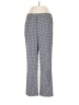 Veronica Beard 100% Cotton Houndstooth Gray Casual Pants Size 4 - photo 1