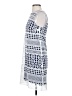 Two Arrows 100% Polyester Graphic Blue White Casual Dress Size S - photo 5