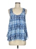 Meadow Rue 100% Polyester Blue Sleeveless Blouse Size M - photo 1