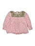 Name It Pink Long Sleeve Blouse Size 12-18 mo - photo 1