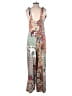 Shein Paisley Silver Jumpsuit Size XS - photo 2