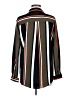 Unbranded Stripes Brown Long Sleeve Blouse Size M - photo 2