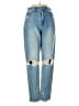 American Eagle Outfitters Hearts Blue Jeans Size 00 - photo 1