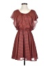 Bar III 100% Polyester Hearts Red Casual Dress Size XS - photo 1