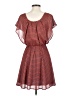Bar III 100% Polyester Hearts Red Casual Dress Size XS - photo 2