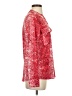 Calvin Klein 100% Polyester Red Long Sleeve Blouse Size XS - photo 4