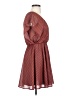 Bar III 100% Polyester Hearts Red Casual Dress Size XS - photo 4