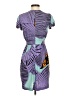 Tibi Print Purple Cocktail Dress Size 0 - photo 2