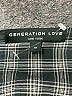 Generation Love Checkered-gingham Black Pullover Sweater Size M - photo 7