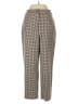 Topshop Houndstooth Brown Casual Pants Size 4 - photo 1