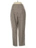 Topshop Houndstooth Brown Casual Pants Size 4 - photo 2