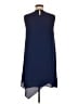 BCBGMAXAZRIA Solid Blue Cocktail Dress Size M - photo 2