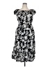 Assorted Brands 100% Rayon Paisley Black Casual Dress Size Lg - XL - photo 1