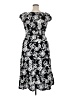 Assorted Brands 100% Rayon Paisley Black Casual Dress Size Lg - XL - photo 2