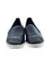 Birdies 100% Leather Blue Black Sneakers Size 9 1/2 - photo 2