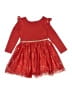 Cat & Jack Red Dress Size 4T - photo 1