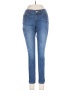Express Hearts Blue Jeans Size 6 (petite) - photo 1