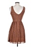 Mystic Polka Dots Brown Casual Dress Size S - photo 2
