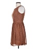 Mystic Polka Dots Brown Casual Dress Size S - photo 5