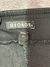 George Solid Black Casual Pants Size 16 (petite) - photo 4
