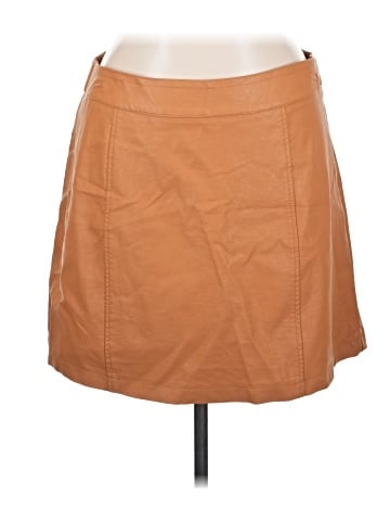Forever 21 Plus Faux Leather Skirt (view 1)