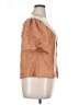 Miss Chievous Tan Short Sleeve Blouse Size XL - photo 4