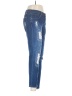 Bebe Hearts Blue Jeans Size 27 waist - photo 4
