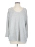 Audrey 3+1 Gray Pullover Sweater Size S - photo 1