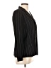 Danny & Nicole Stripes Black Blazer Size 12 - photo 4