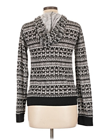 Chin Up Zip Up Hoodie (view 2)